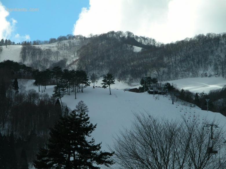 晴空雪景