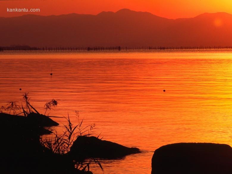 夕阳景观