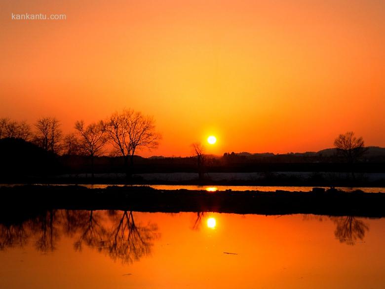 夕阳景观