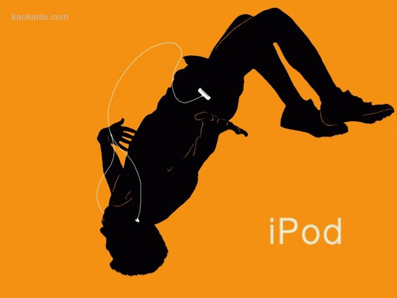 iPod动感人物广告