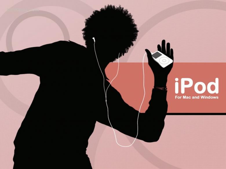 iPod动感人物广告