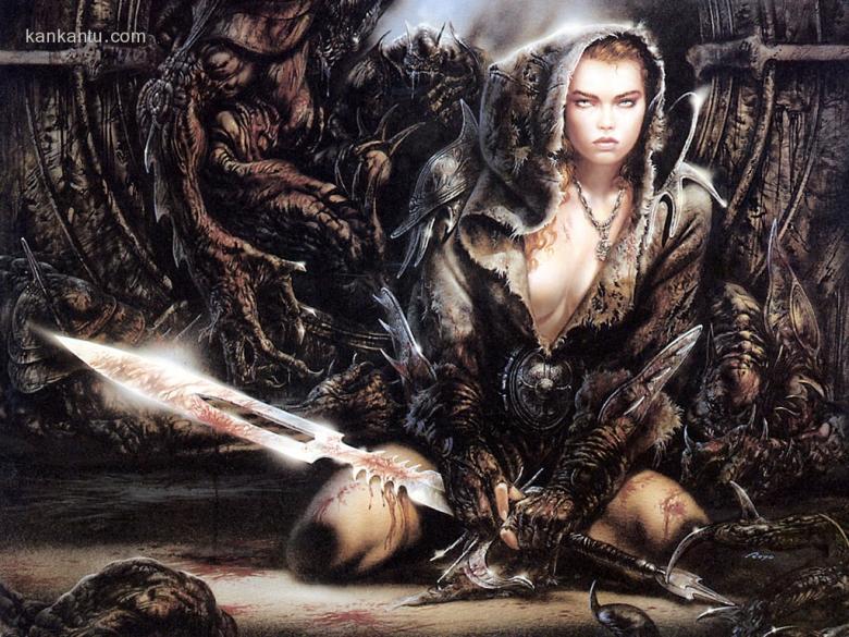 路易斯·罗佑(Luis Royo)作品