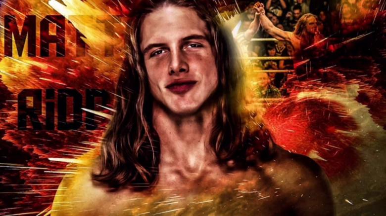 美国职业摔跤手Matt Riddle